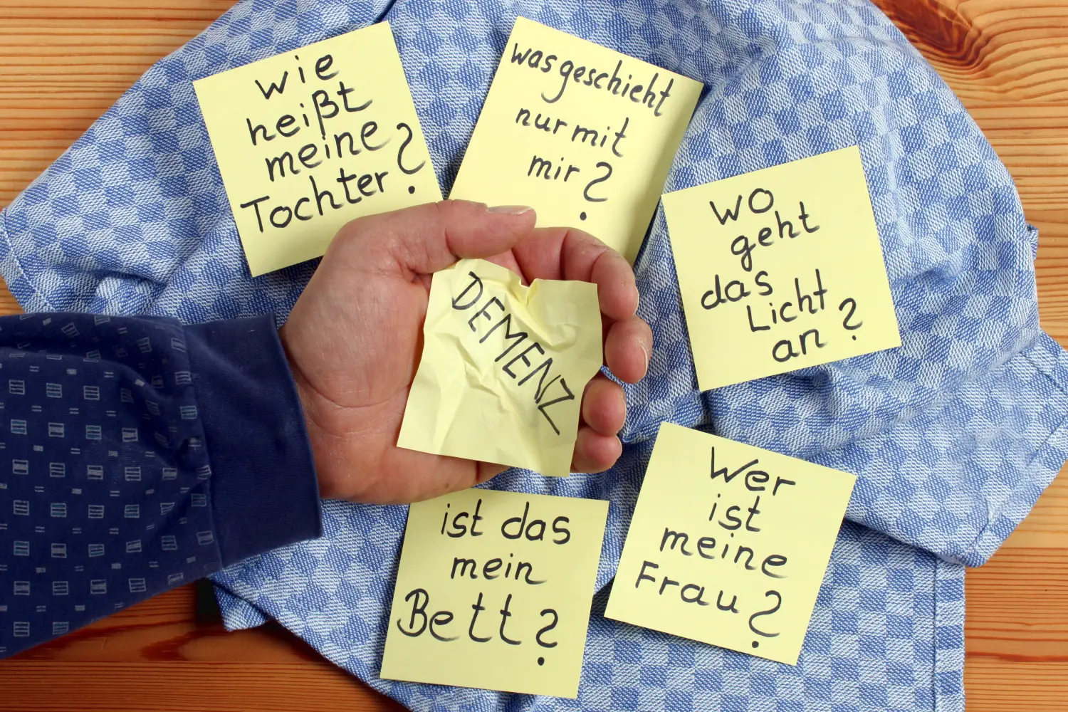 Demenz: "wie heißt meine Tochter?" Kranker